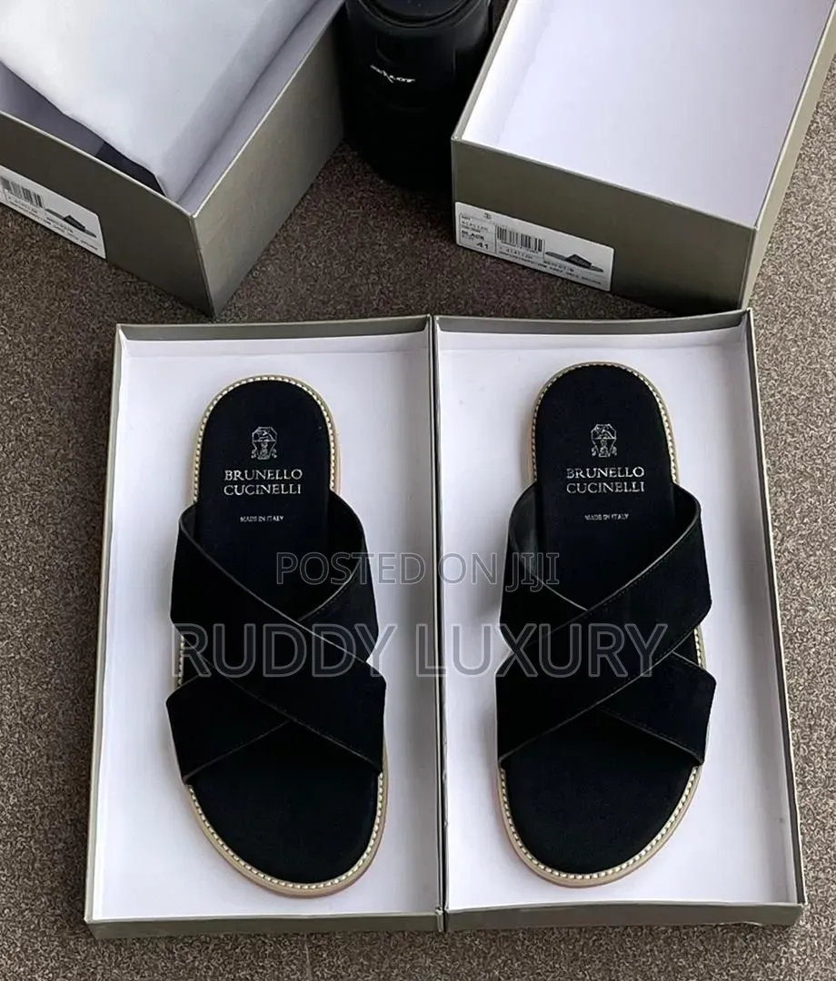 Minimalist Black Designer Slides