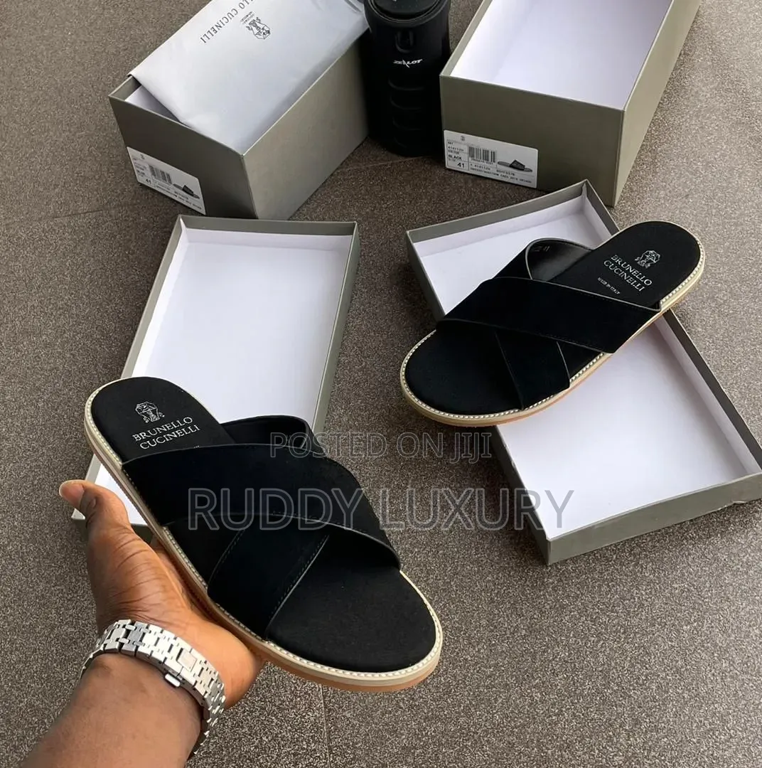 Minimalist Black Designer Slides