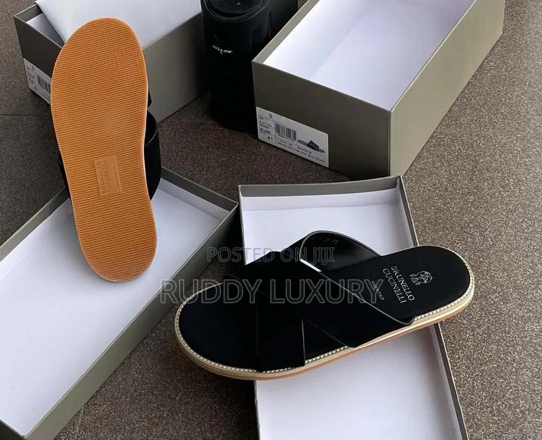 Minimalist Black Designer Slides
