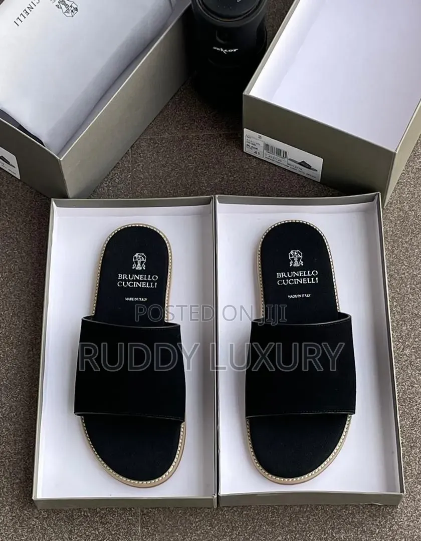 Minimalist Black Designer Slides