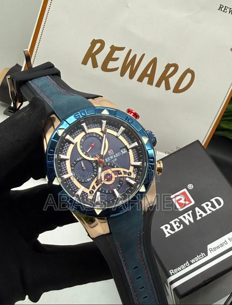 Reward for Men Active Chronograph Comes Fully Boxed
