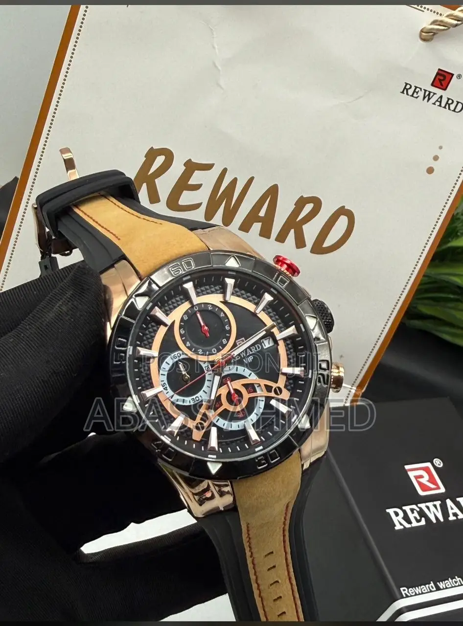 Reward for Men Active Chronograph Comes Fully Boxed