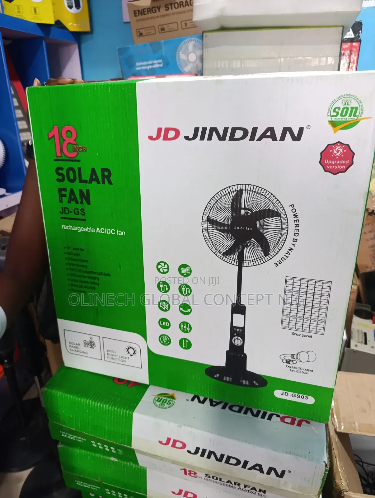 18 Inches Jin Dian Reachable Standing Fan