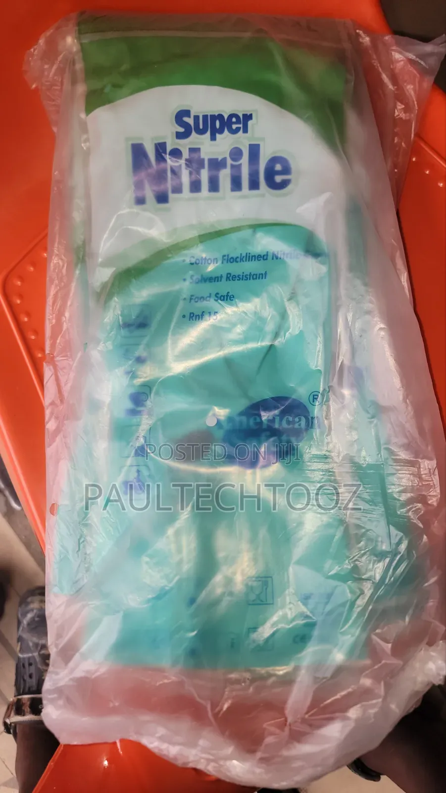 Nitrile Chemical Resistant Gloves