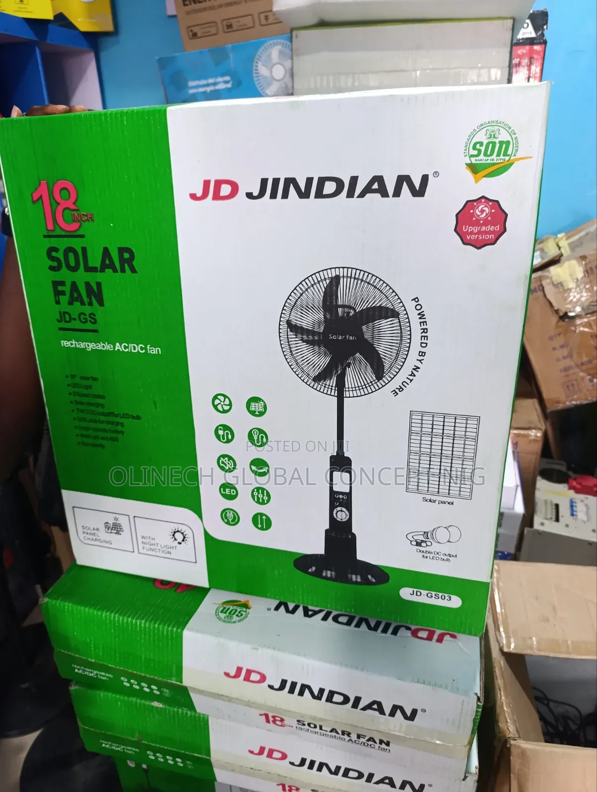 18 Inches Jin Dian Reachable Standing Fan