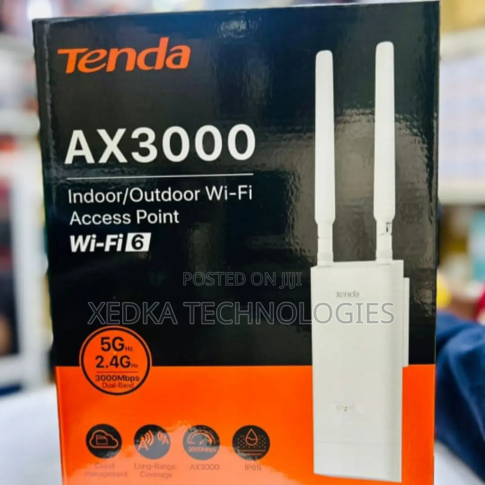 Tenda Ax3000 Outdoor/Indoor Wi-Fi6 Access Point