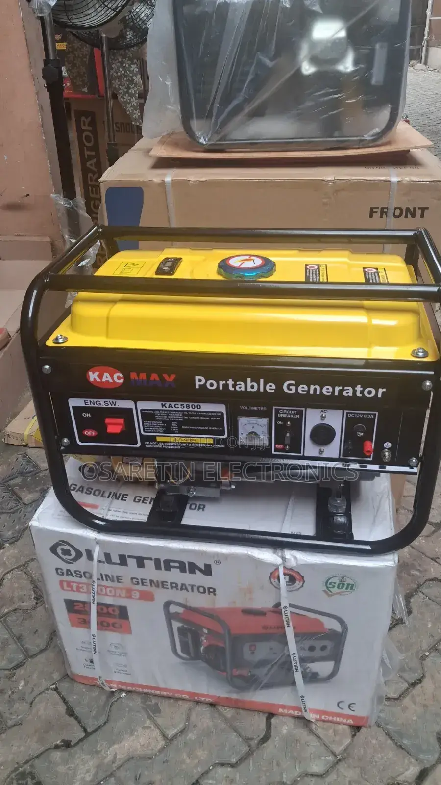 Kac Max Portable Generator 100 Percent Copper Coil