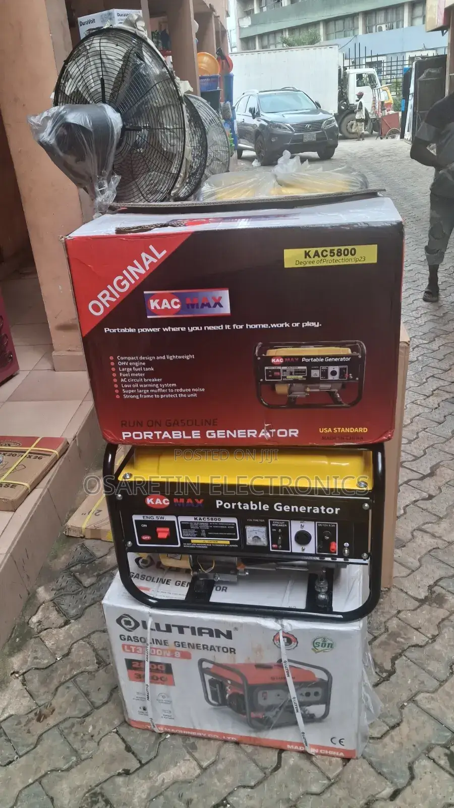 Kac Max Portable Generator 100 Percent Copper Coil