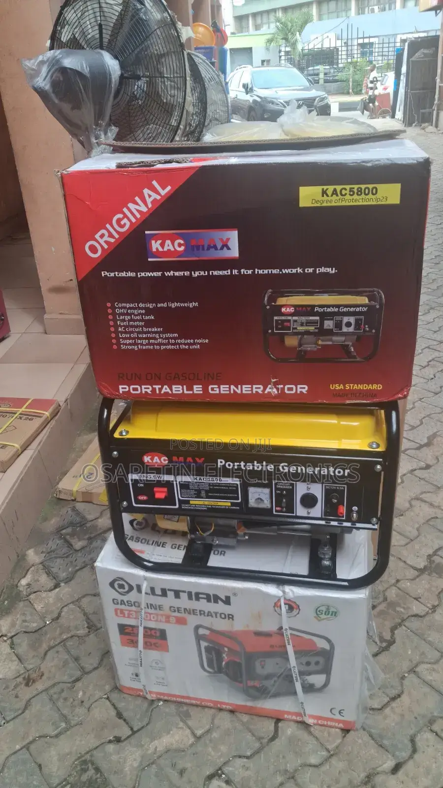 Kac Max Portable Generator 100 Percent Copper Coil