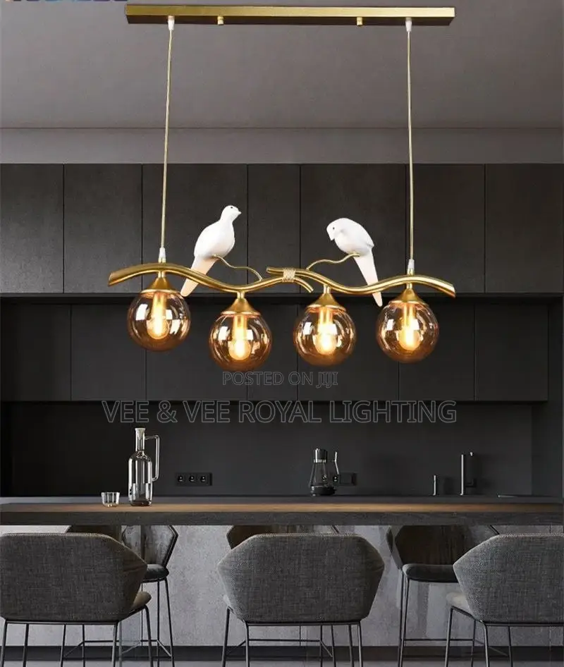 Luxury Bird Shape Ceiling Light– For Dining, Kitchen, Restaurant, Cafe