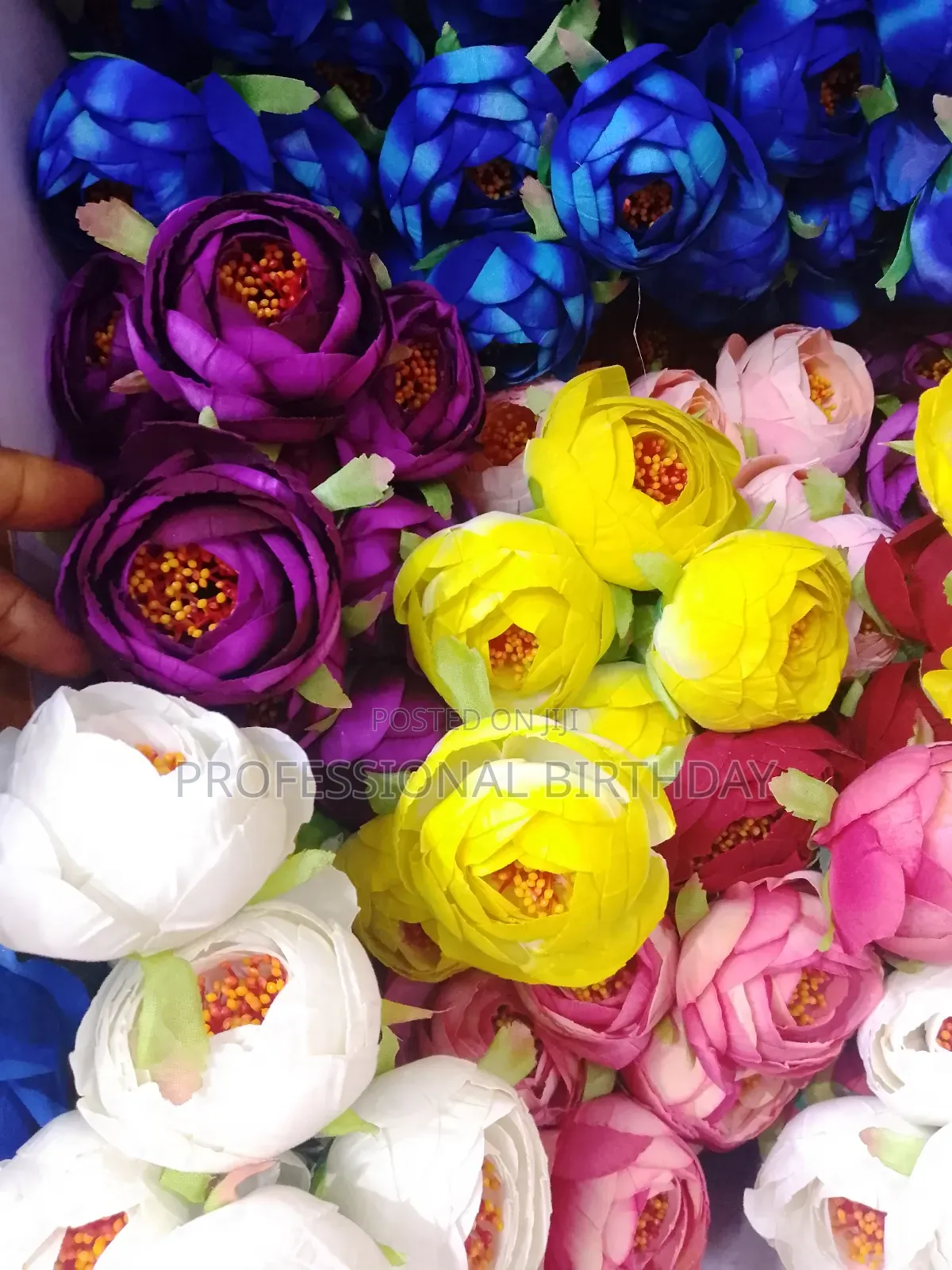 Peony Bunch Flowers