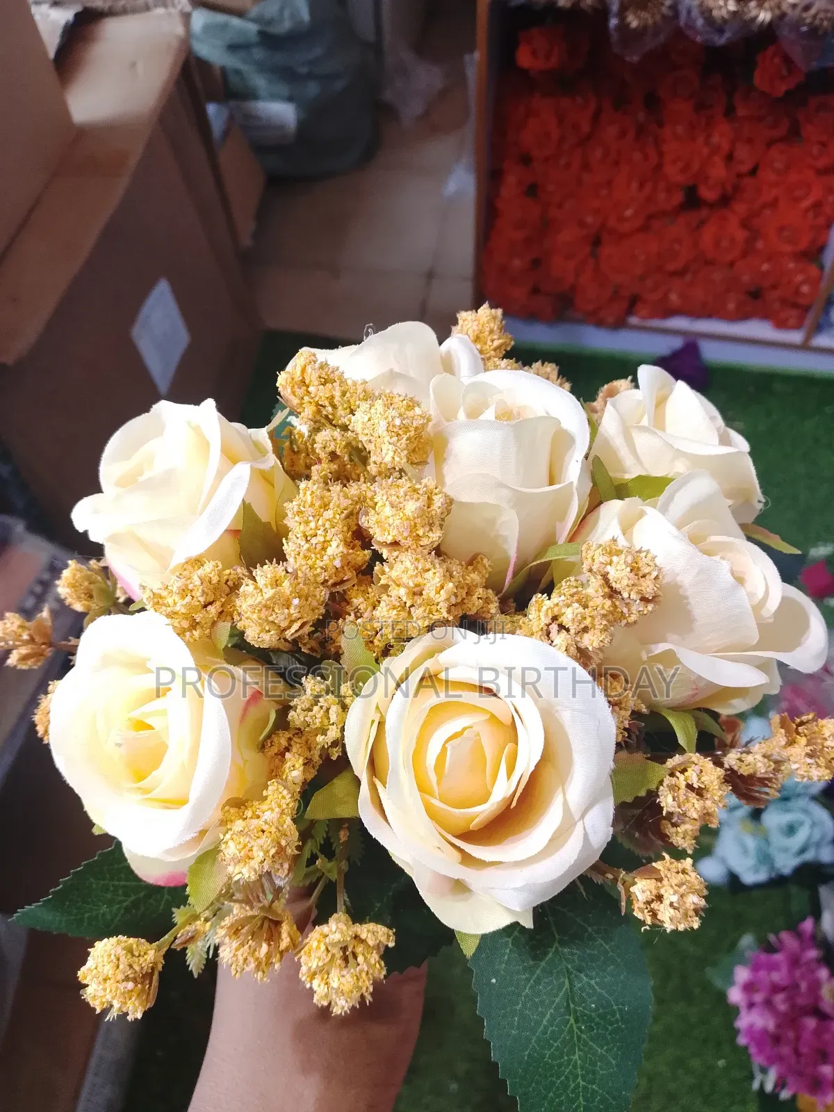 Peony Bunch Flowers
