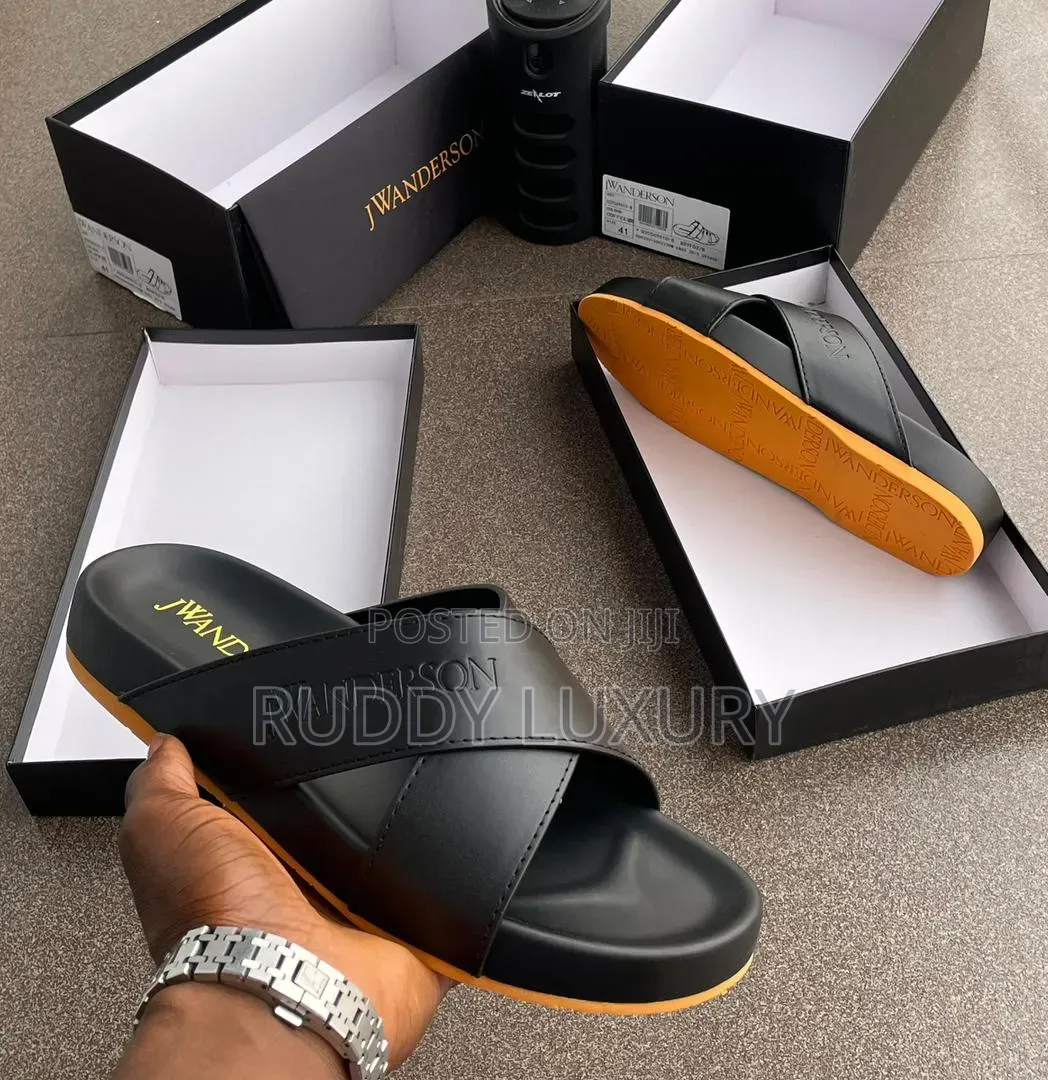 Premium Cross Strap Slides Collection