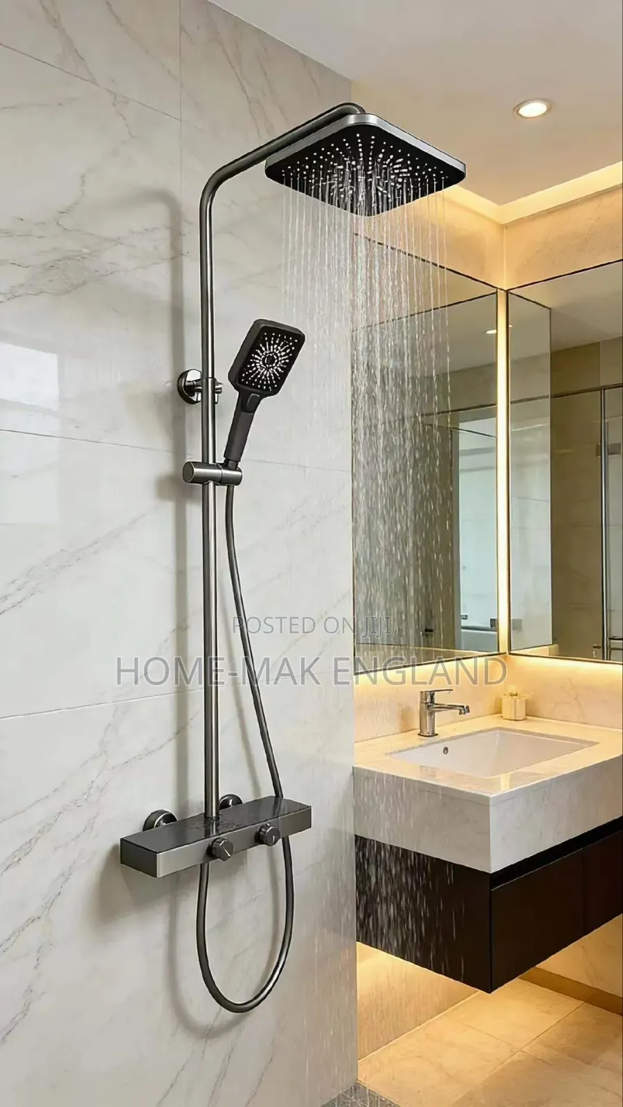 Home Mak England Grey Shower