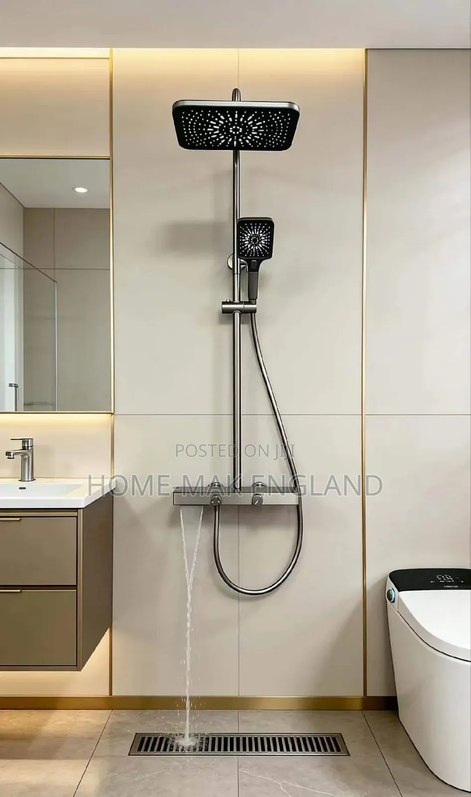 Home Mak England Grey Shower