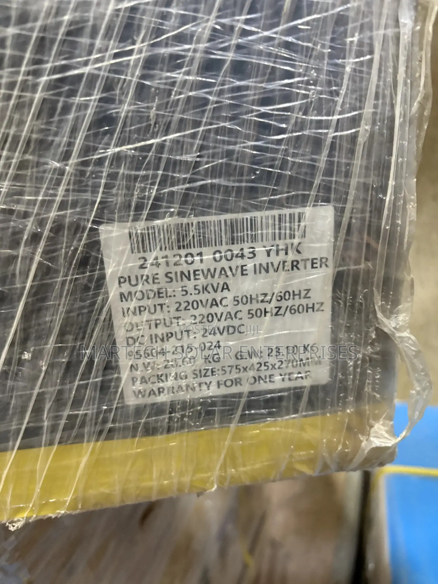 Yohako 5.5kva 24v Solar Inverter Pure Sine Wave