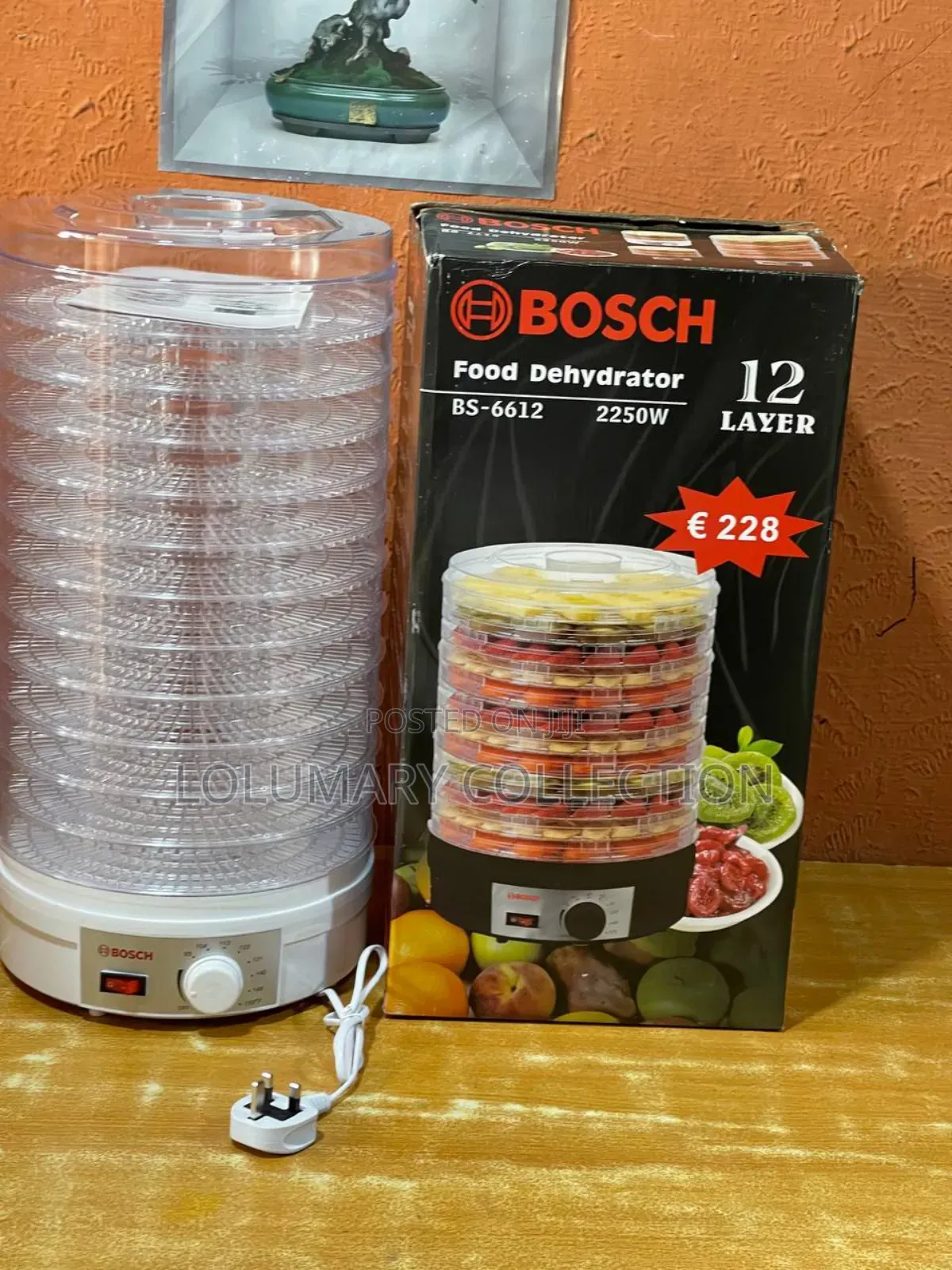 Food Dehydrator Machine – Multi-Layer Dryer for Fruits Vegetables
