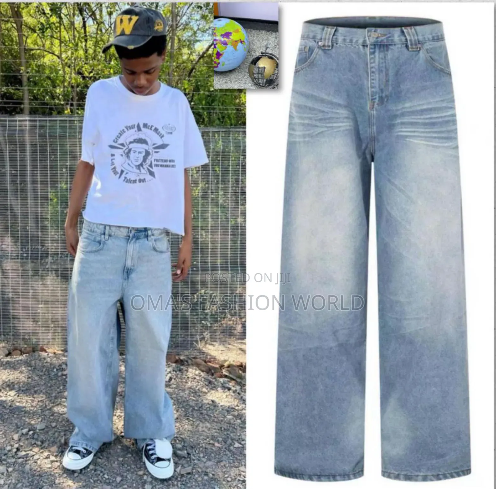 Loose Fit, Clean Drip—Baggy Jeans in Stock 