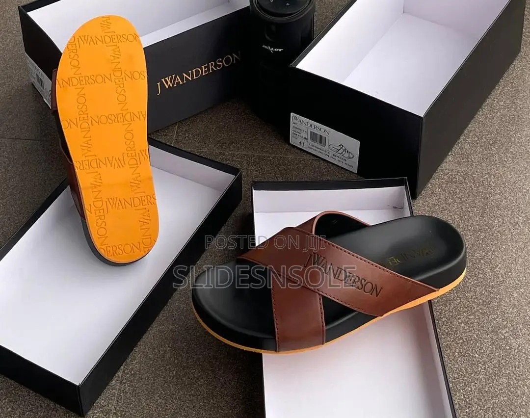 Jw Anderson High Luxury Leather Slide