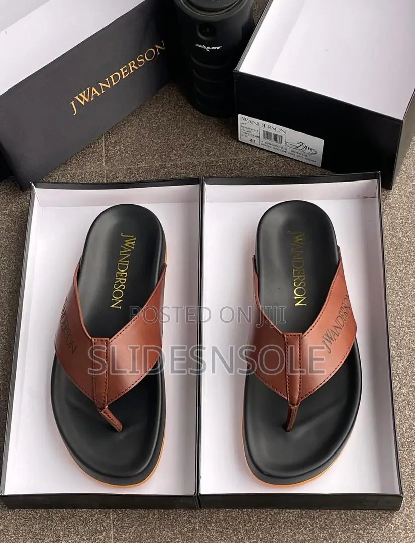 Jw Anderson High Luxury Leather Slide