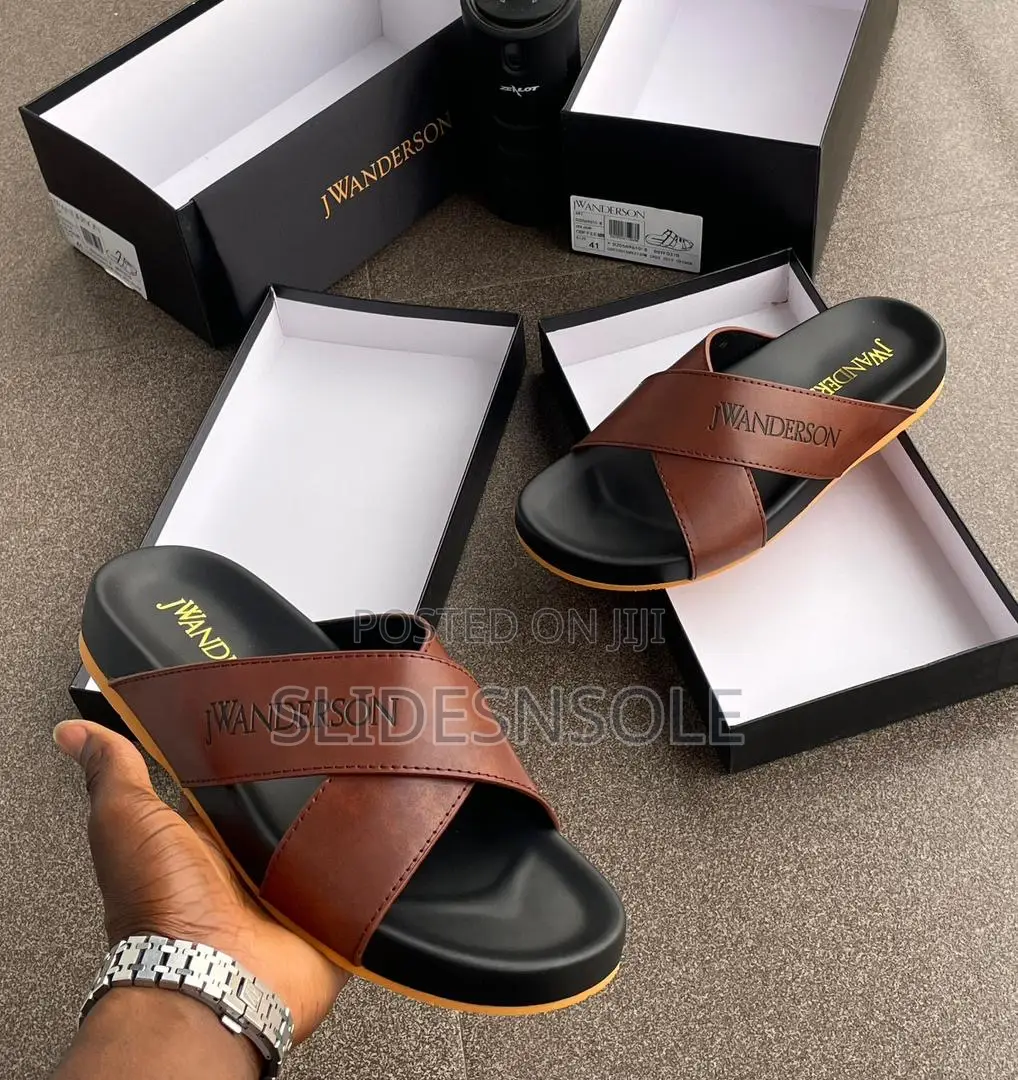 Jw Anderson High Luxury Leather Slide