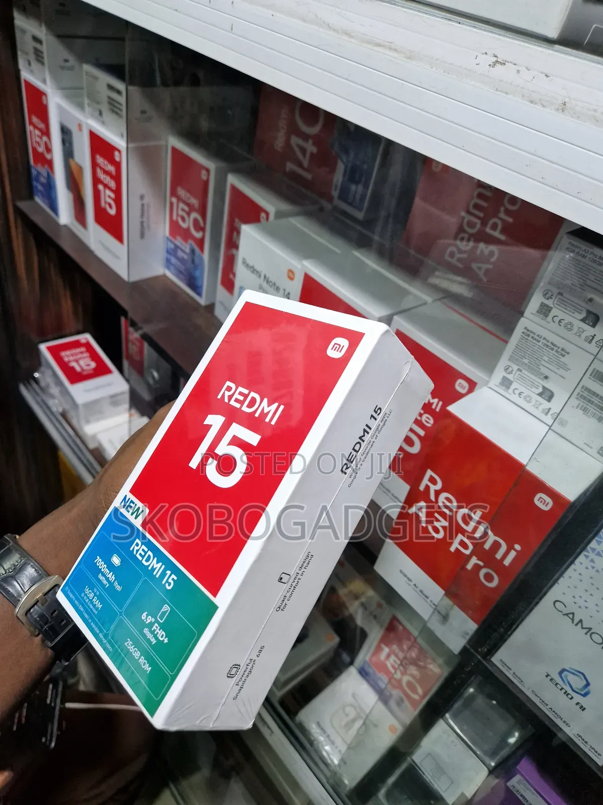 New Xiaomi Redmi 15 256 GB Black