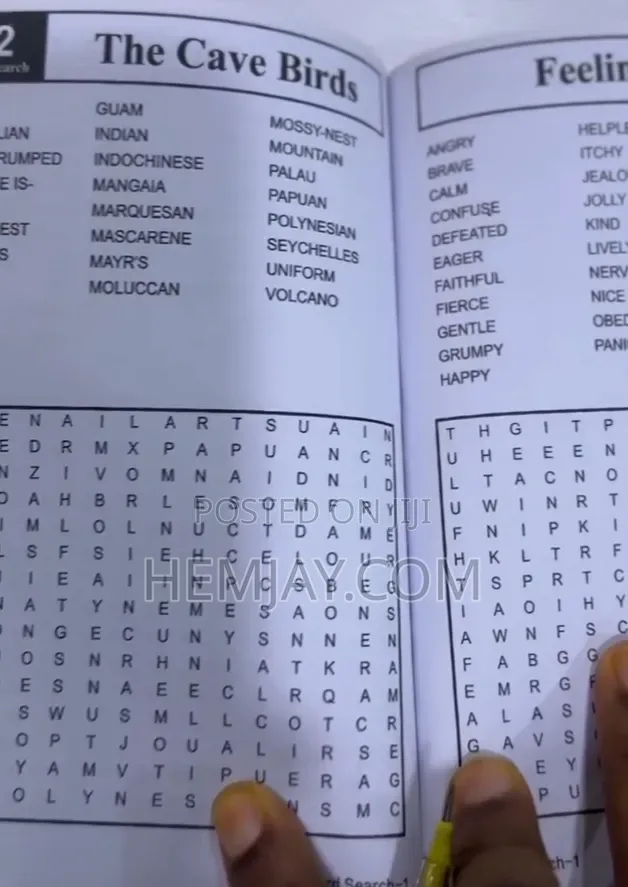 Kids Word Search Puzzle Book (Memory and Vocabulary Builder)
