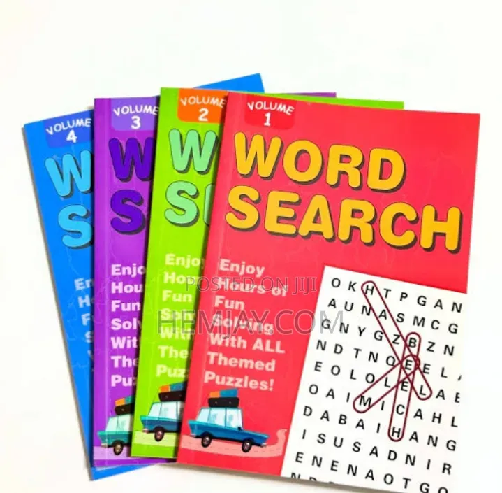 Kids Word Search Puzzle Book (Memory and Vocabulary Builder)