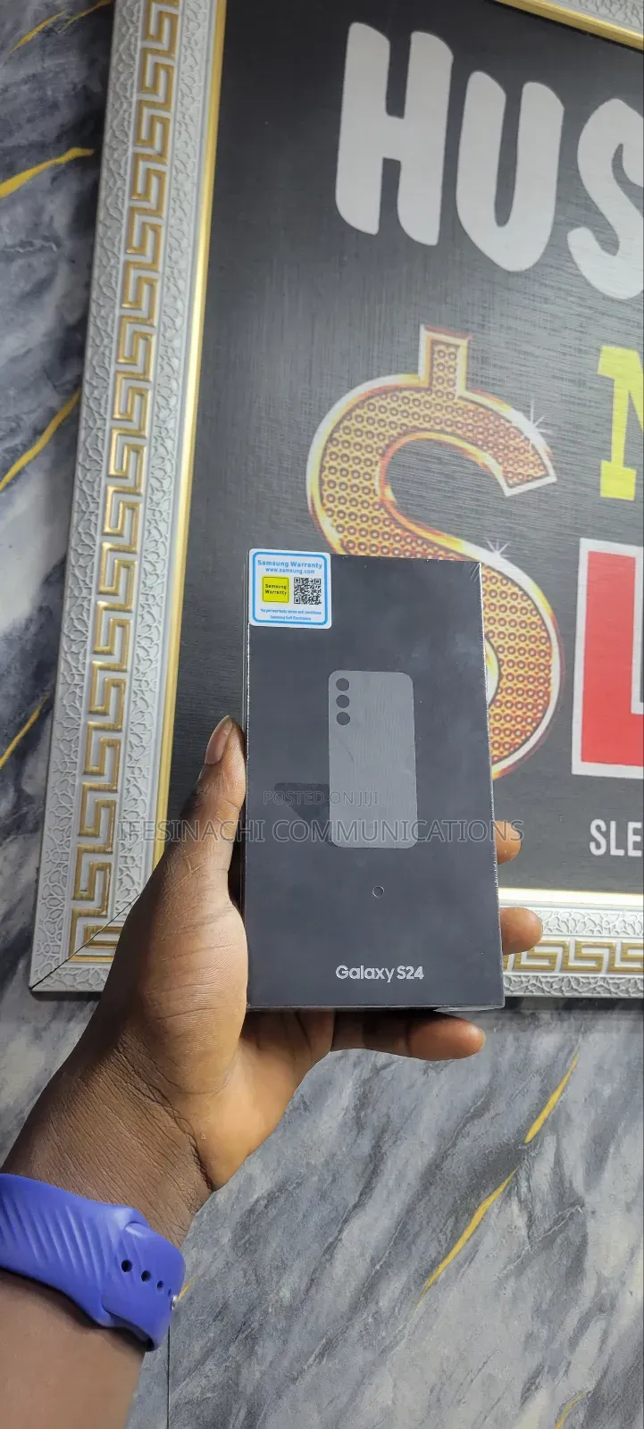 New Samsung Galaxy S24 256 GB Black