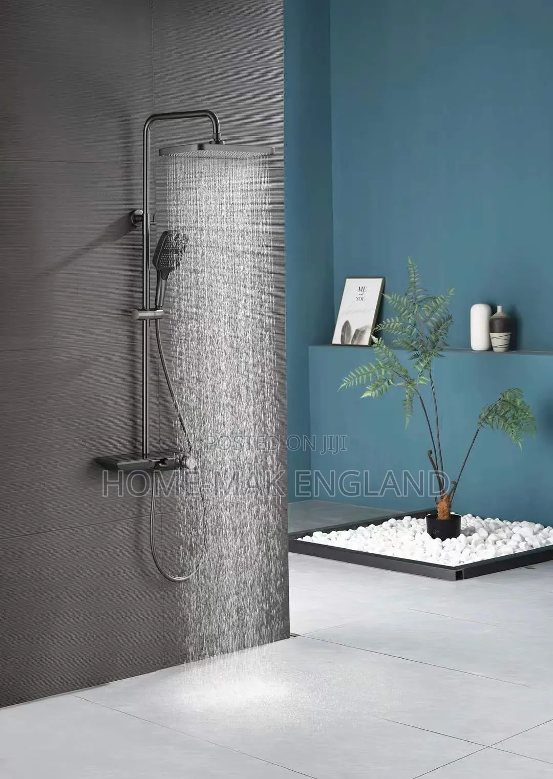 Home Mak England 3 Bottom Grey Shower