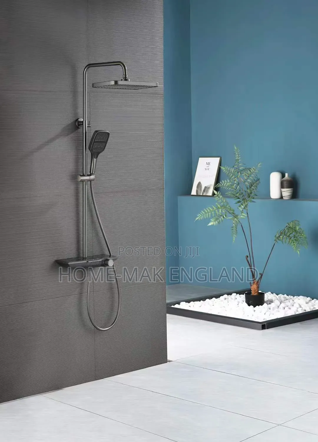 Home Mak England 3 Bottom Grey Shower