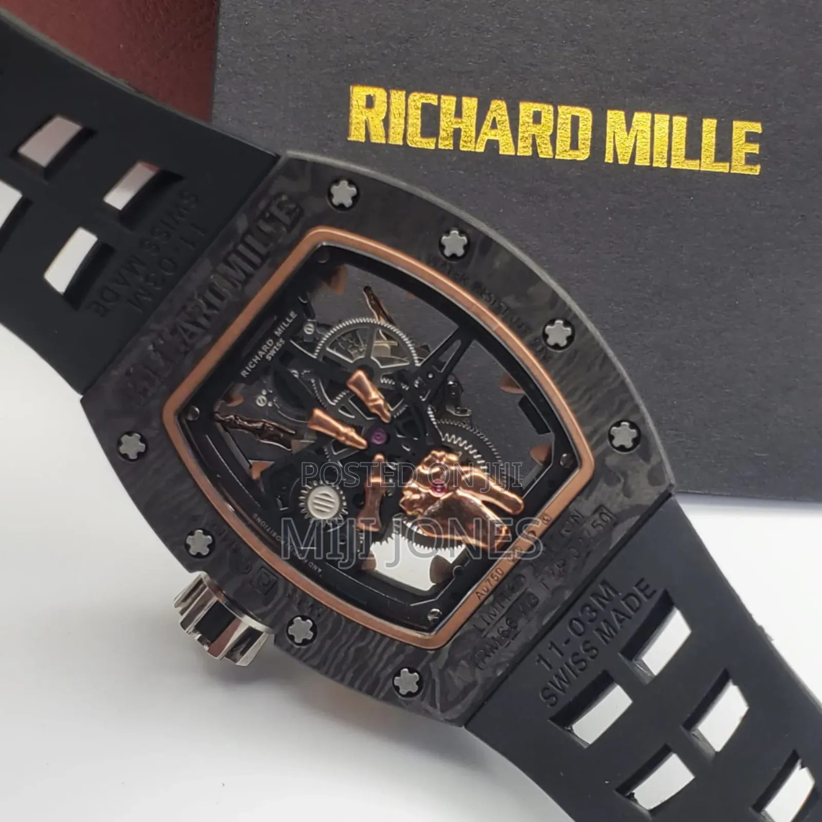 Rm 66 Inspired Flying Tourbillon Watch - Manual Winding | Collector's