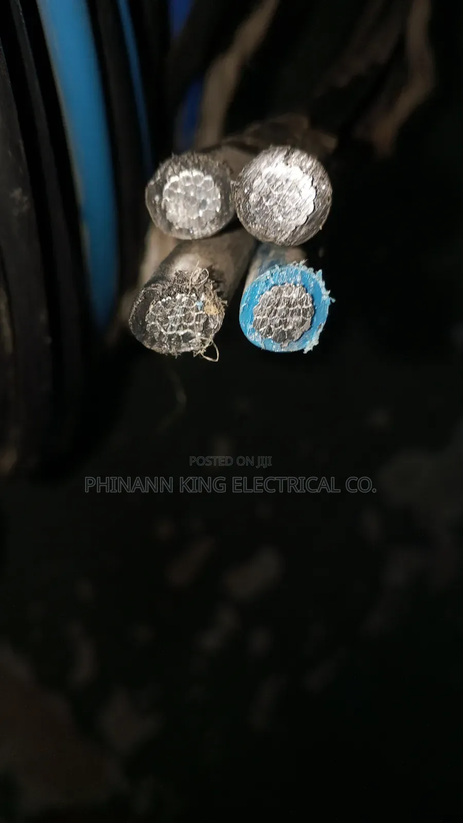 50mm 4core Recline Wire Blue Neutral