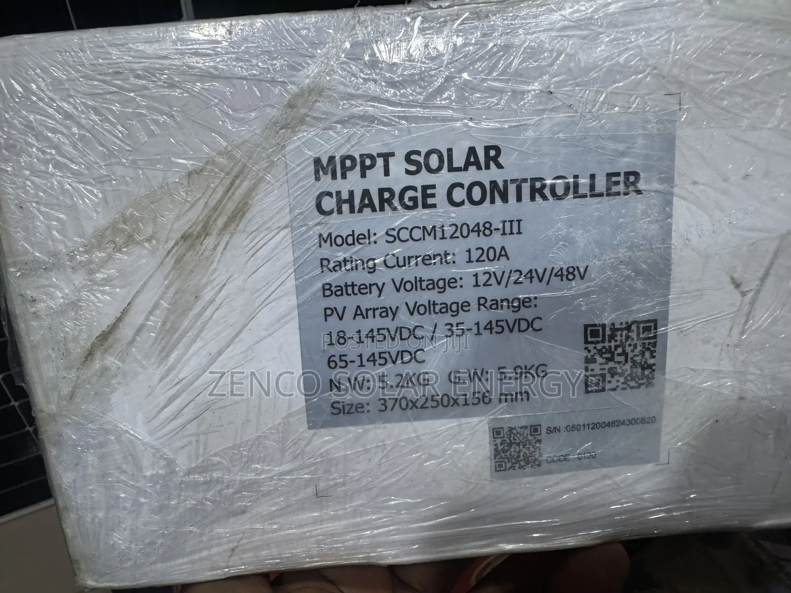 Felicity 120ah MPPT Solar Charge Controller