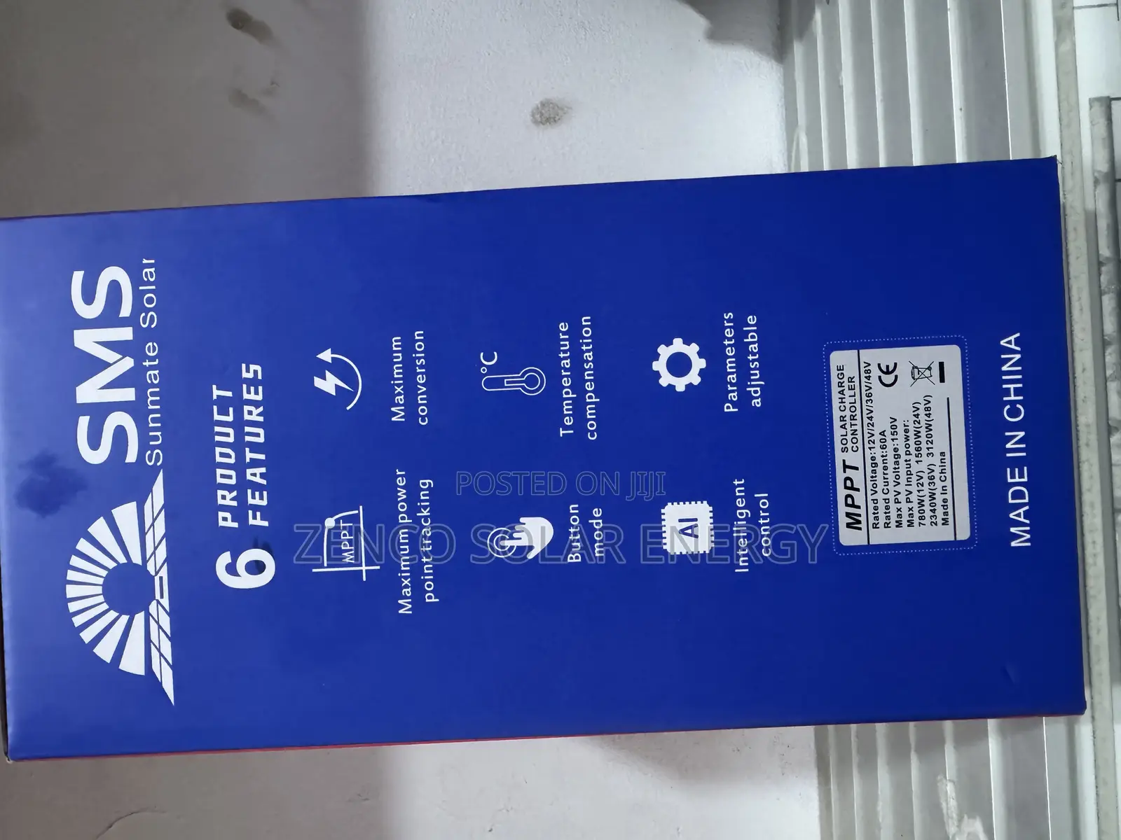 SMS 60a MPPT Solar Charge Controller