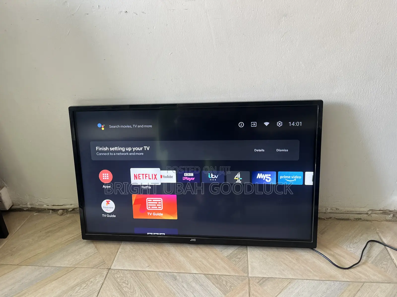 JVC 32 Inches Android Smart Tv With Free Netflix Acct With Google Play