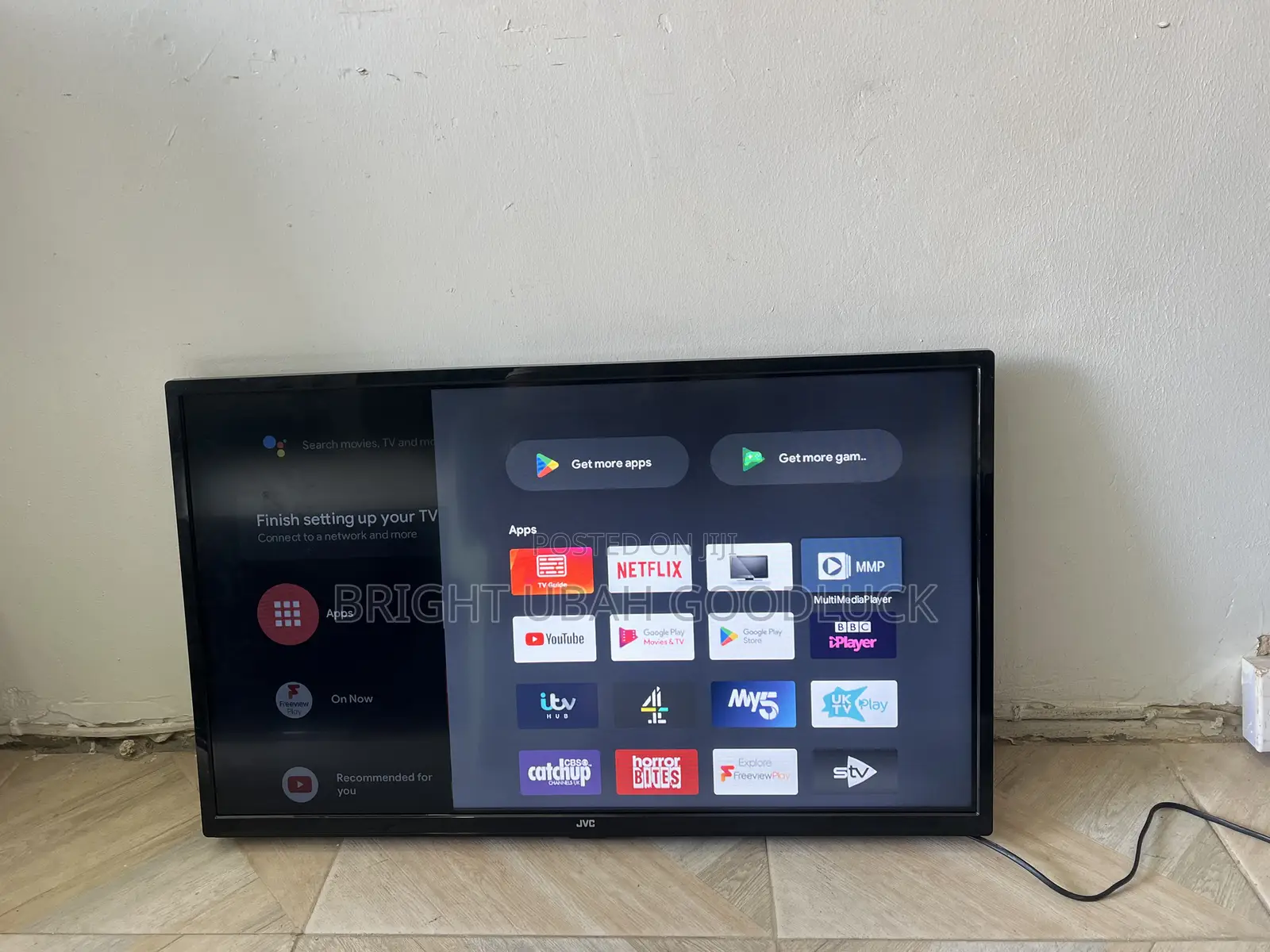 JVC 32 Inches Android Smart Tv With Free Netflix Acct With Google Play