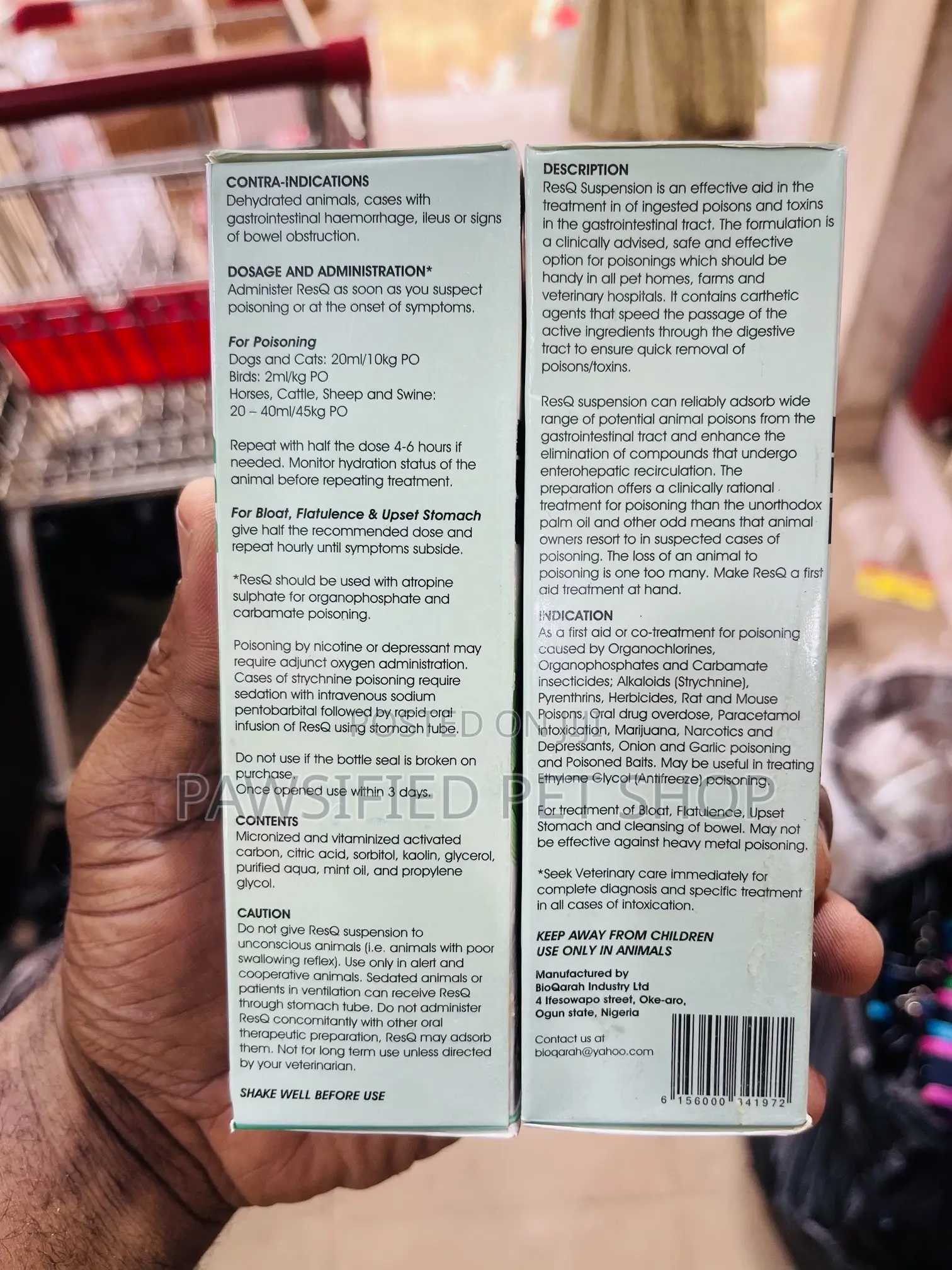 Res Q Anti Poison Solution