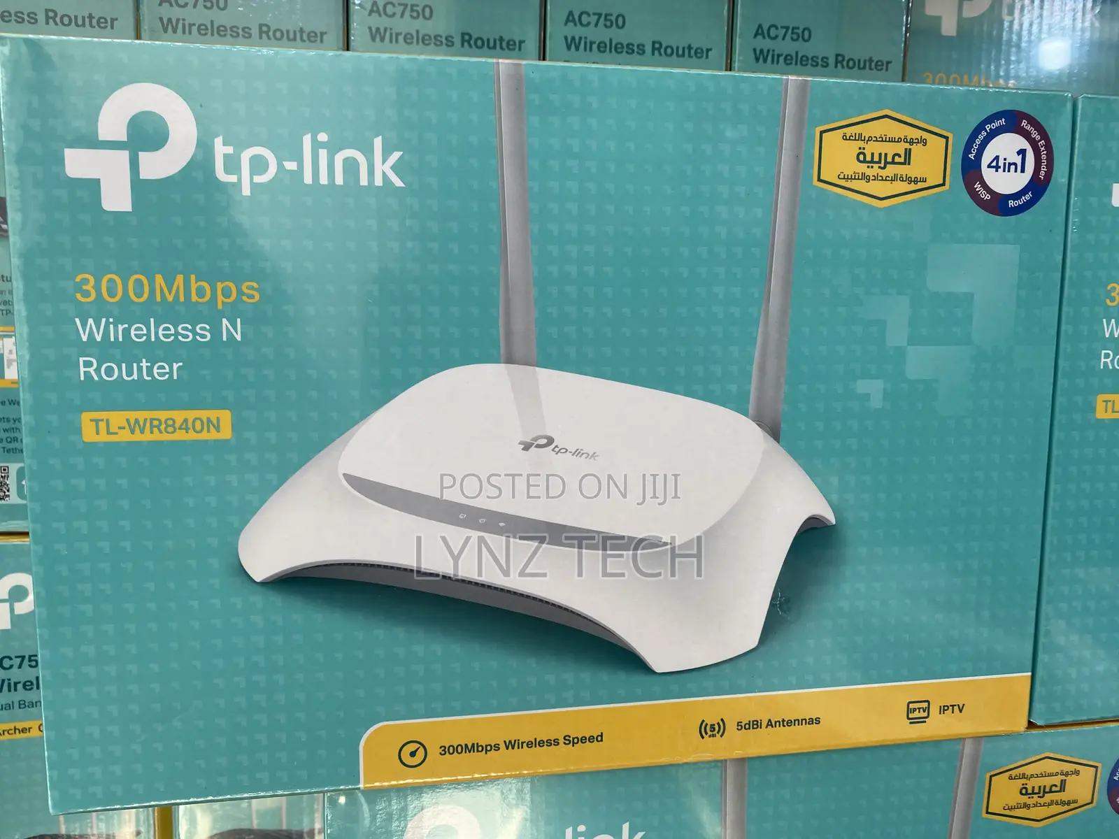 Tp-Link 300 MBPS Wireless Routes Tl- Wr840n