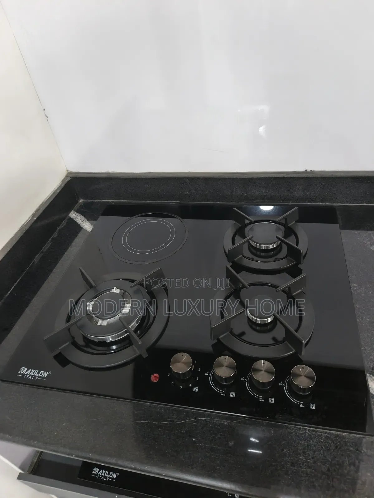 3 Burner and 1 Hot Plate