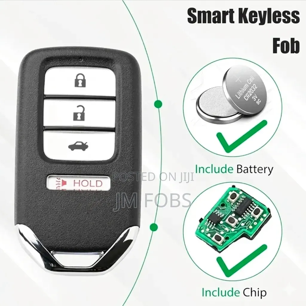 Smart Keyless Entry Fob Transmitter for Honda Accord