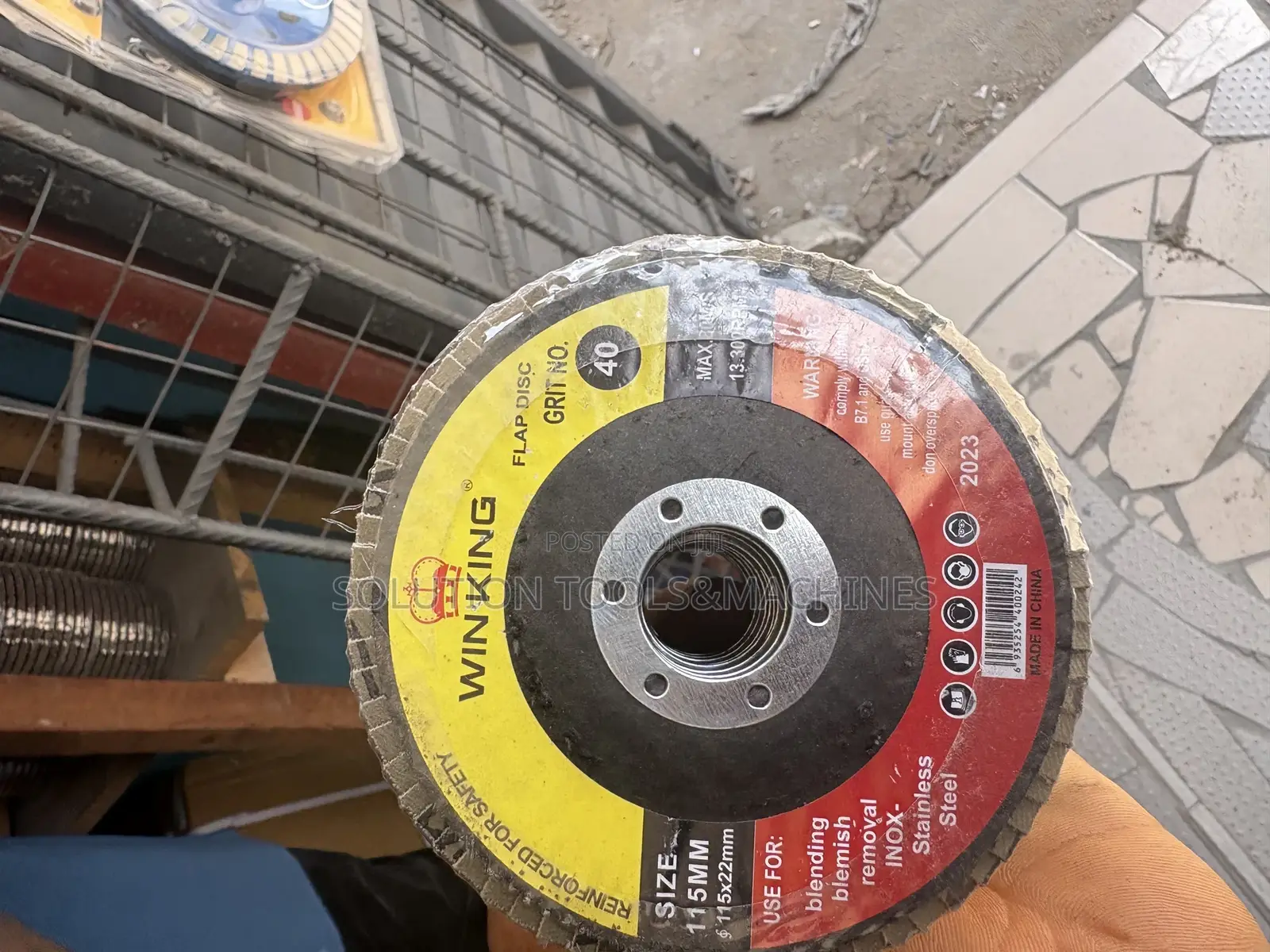 Flap Disc Size: 41⁄2 Inches