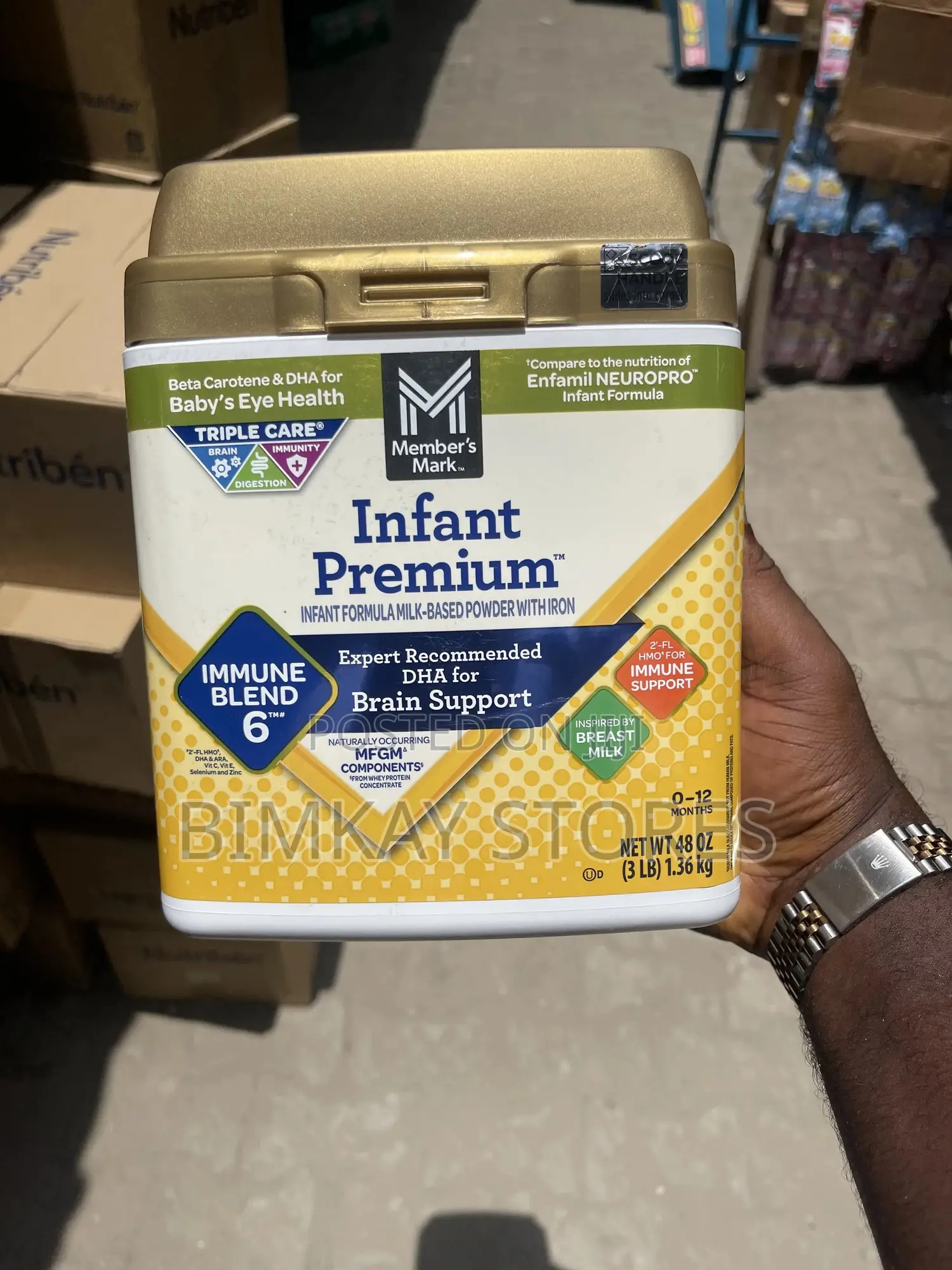 Members Mark Infant Premium Milk