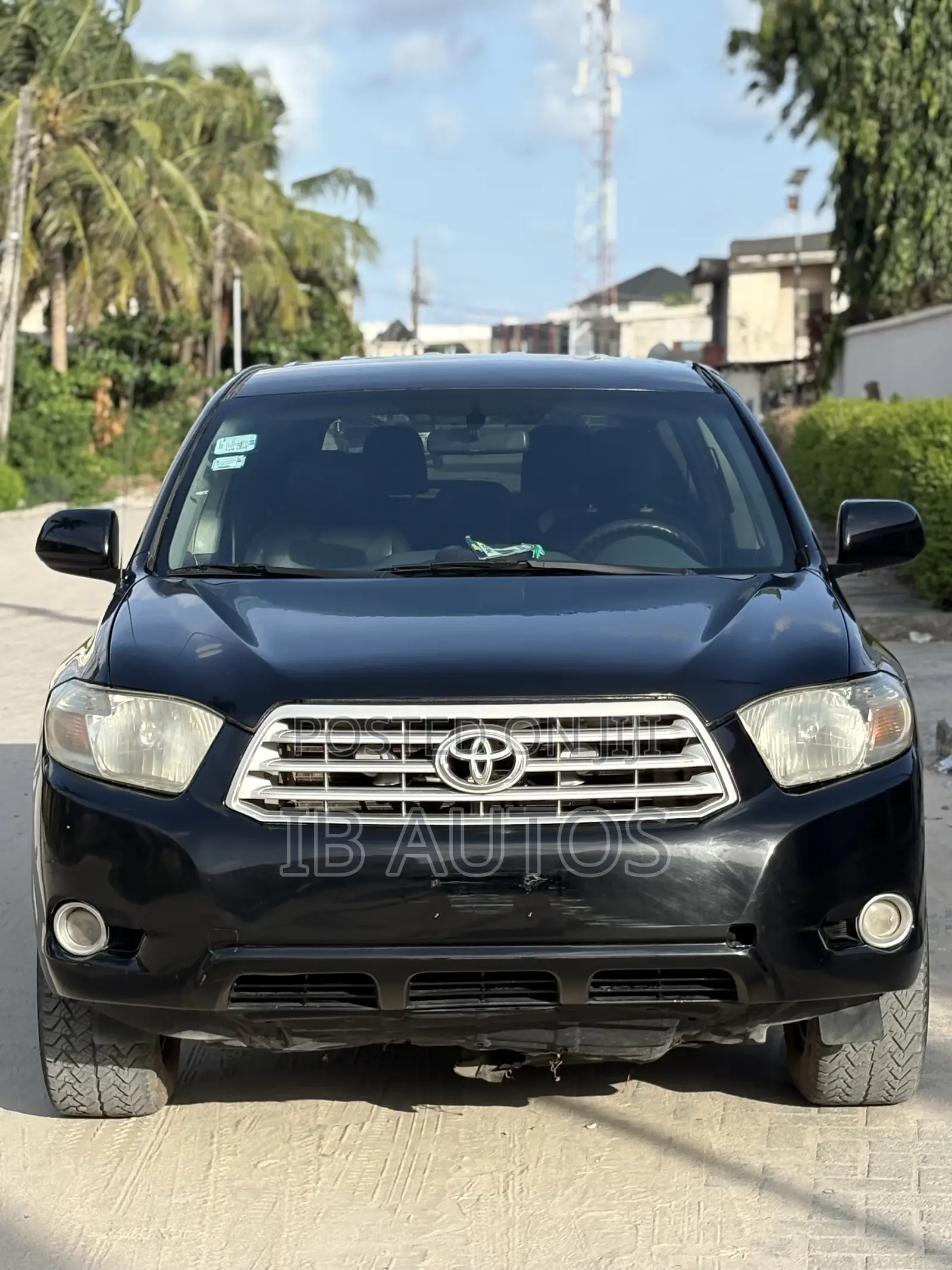Toyota Highlander 4x4 2008 Black