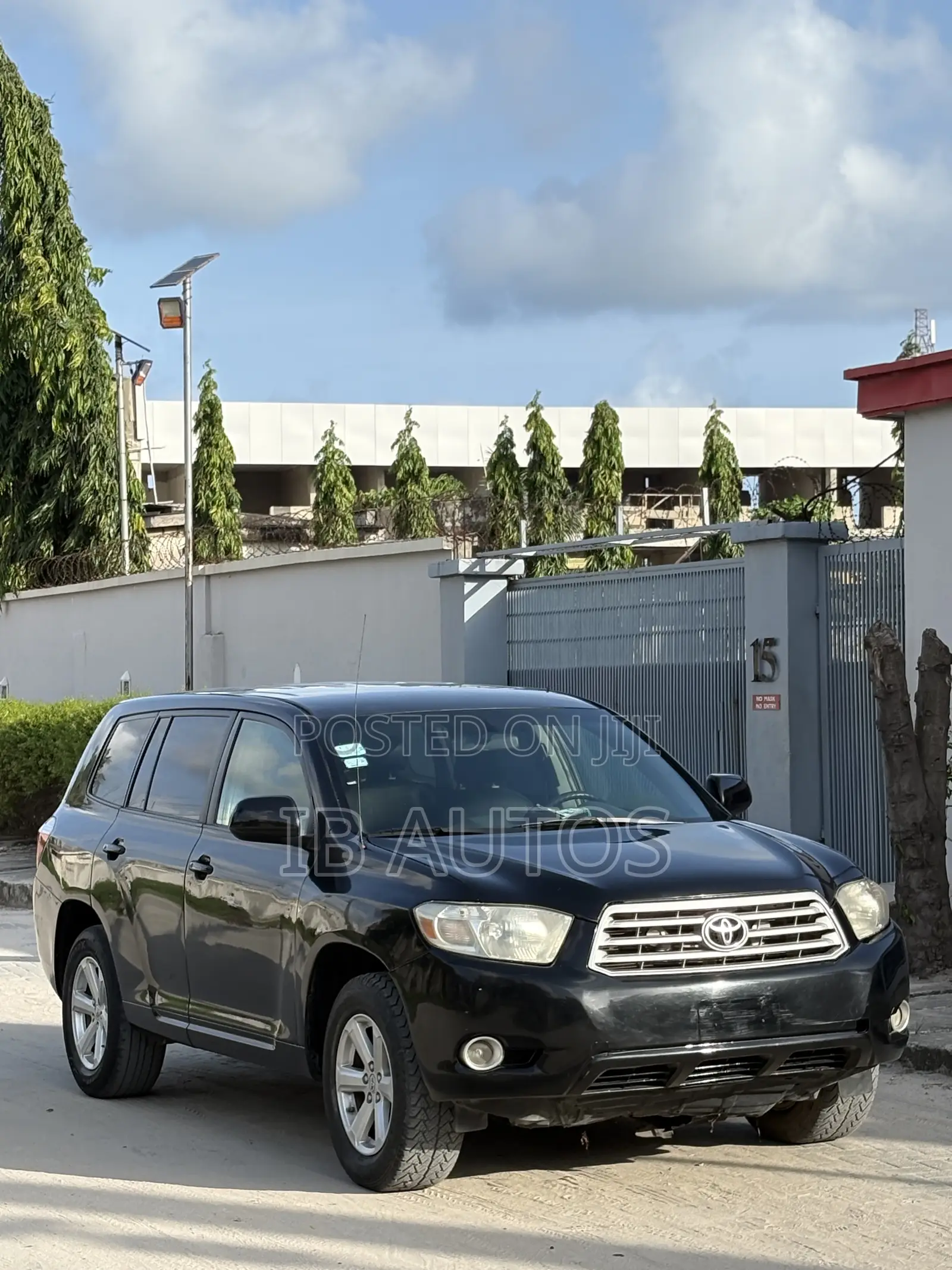 Toyota Highlander 4x4 2008 Black