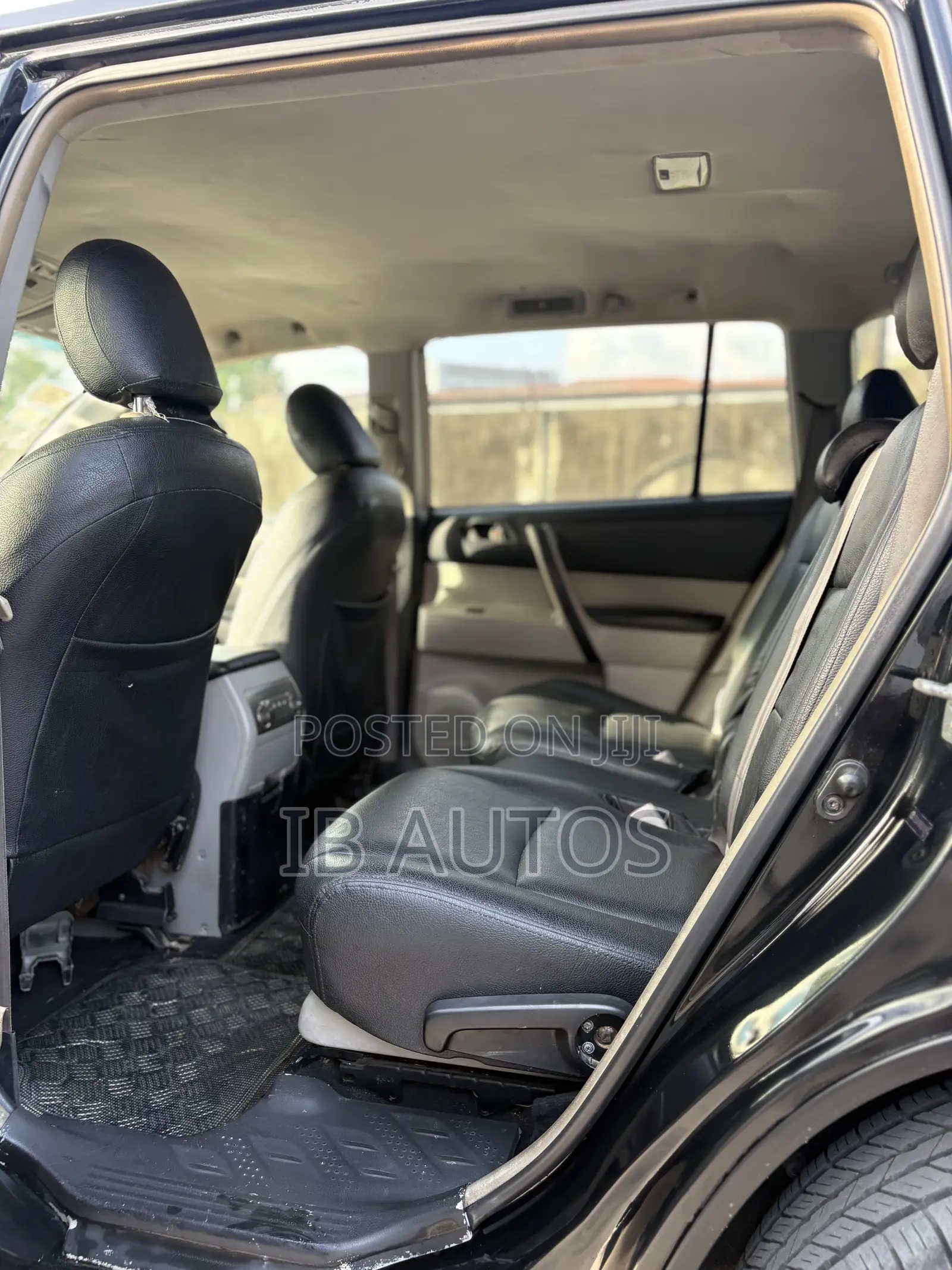 Toyota Highlander 4x4 2008 Black