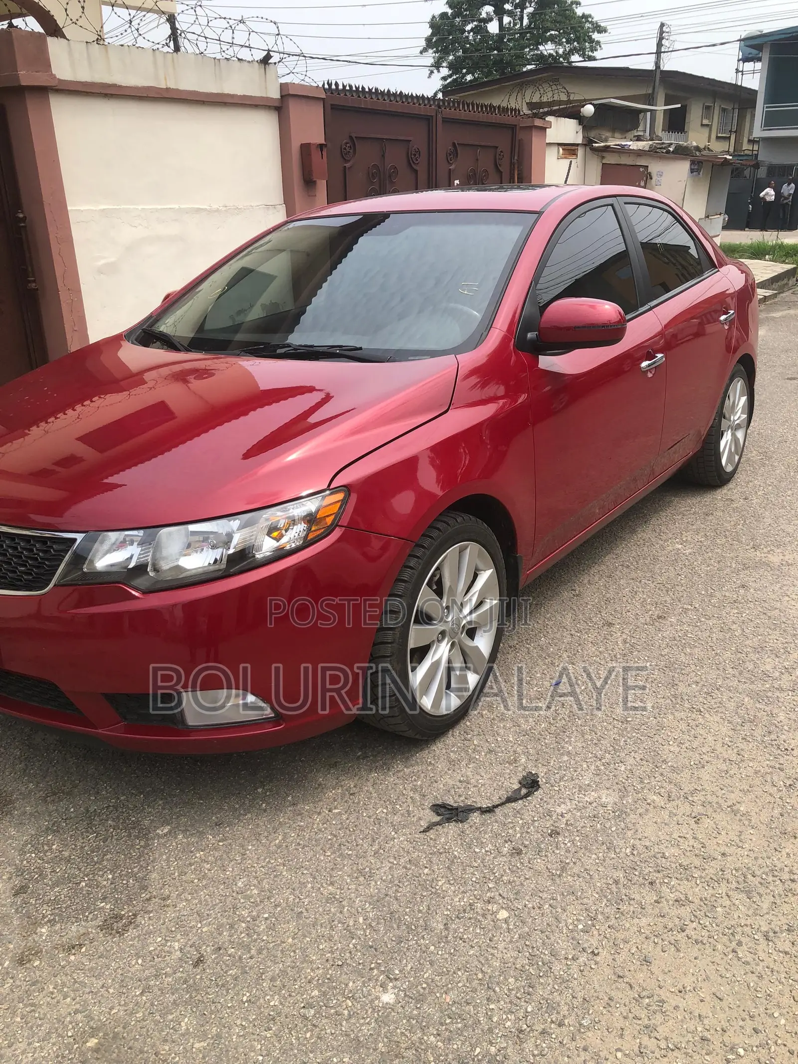 Kia Forte EX Sedan 2013 Red