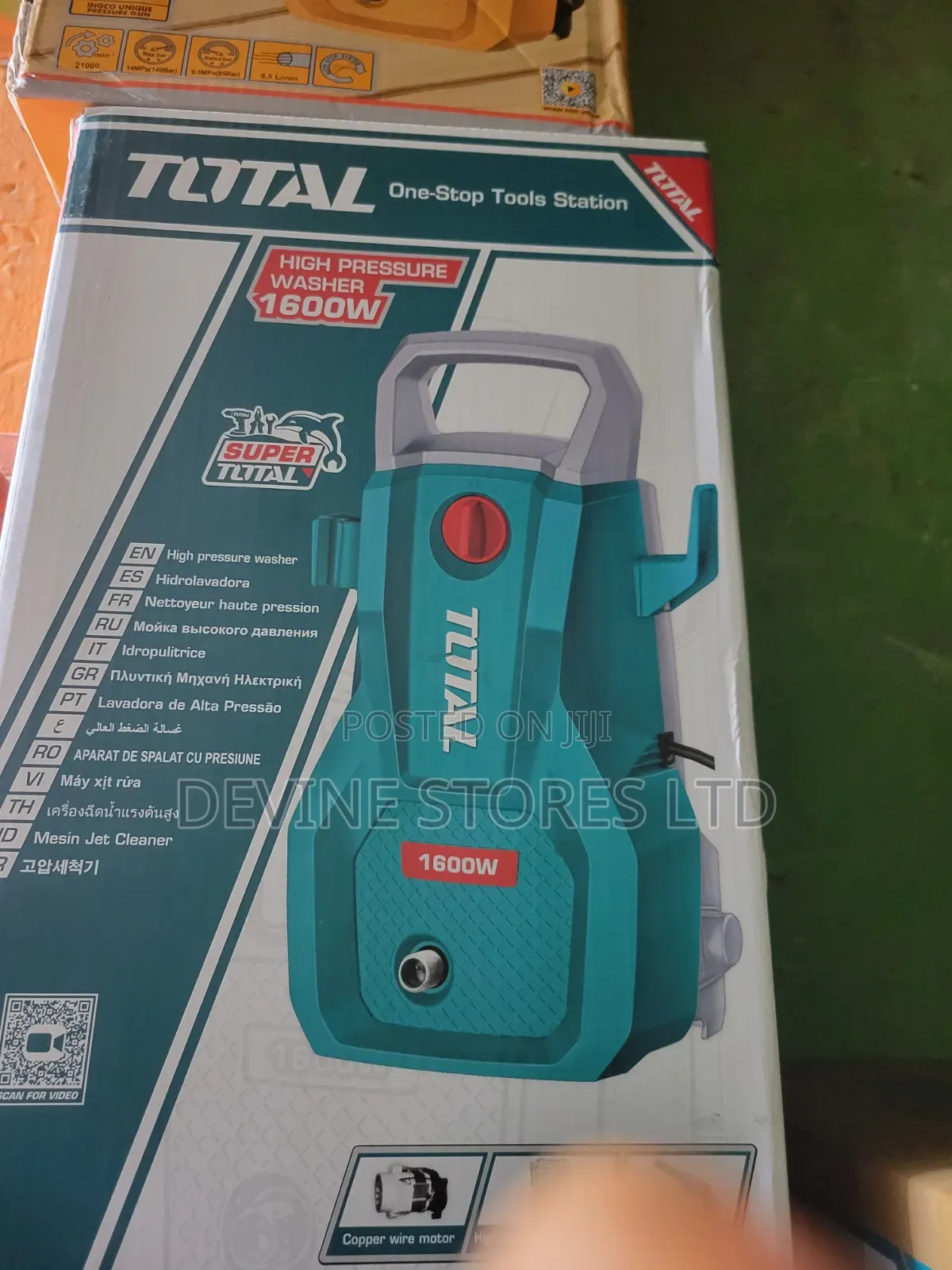 1600w Total Electric Pressure Washer Machine