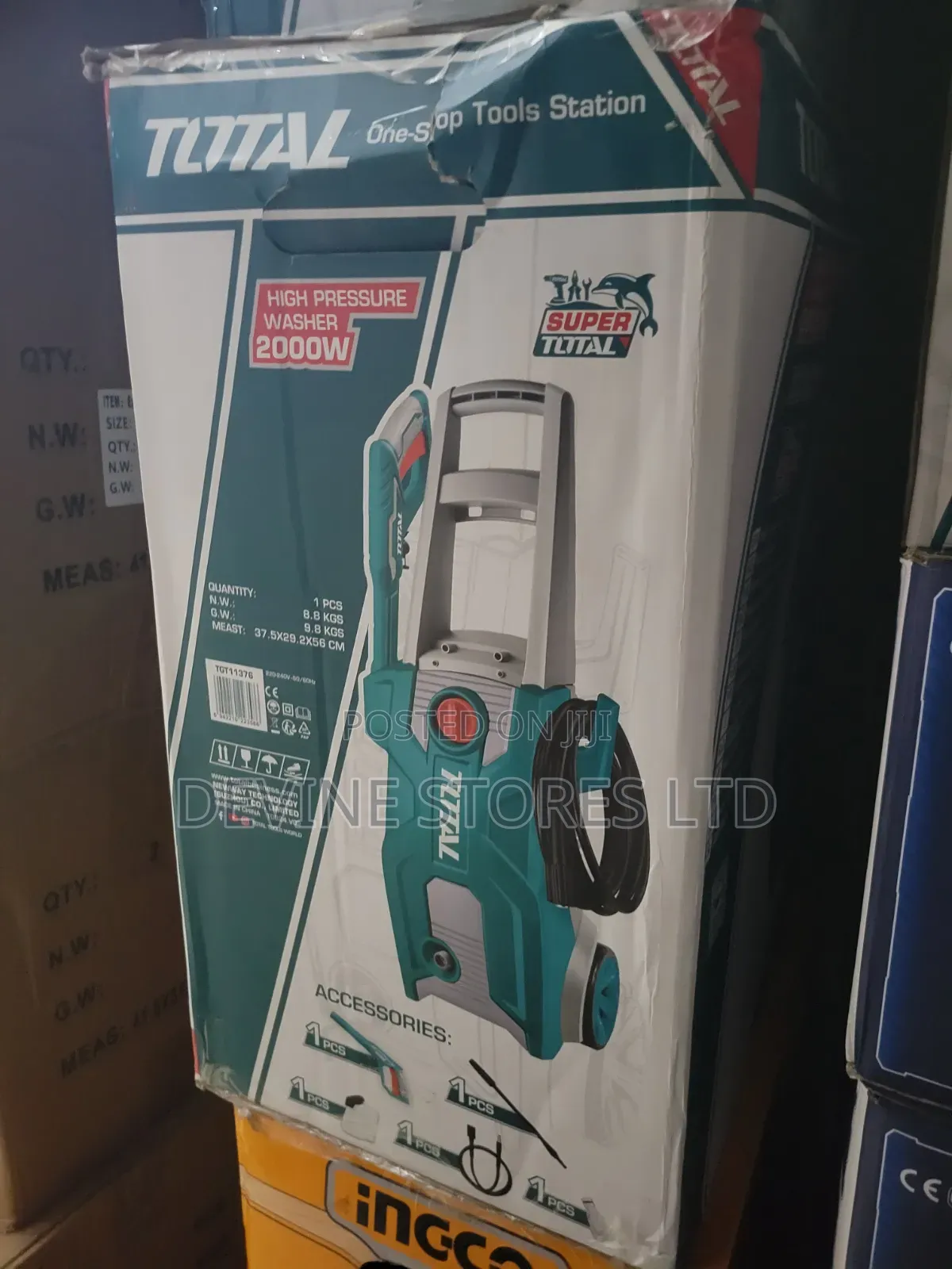2000w Total Electric Pressure Washer Machine