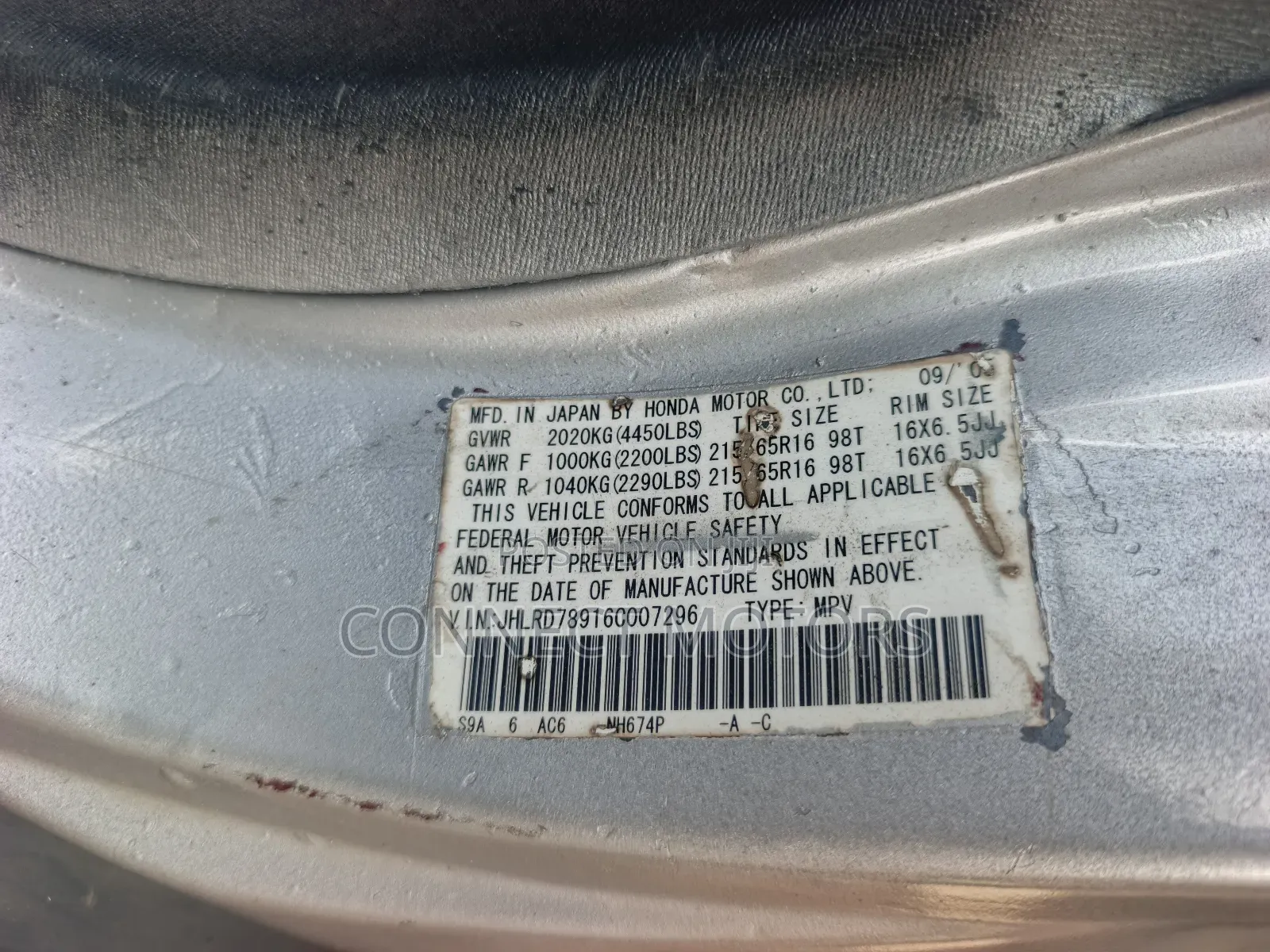 Honda CR-V 2004 Silver